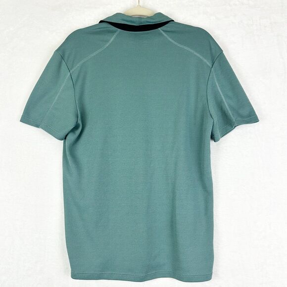 Triple Aught Design Atlas Polo Shirt Size Large Teal - Picture 2 of 3